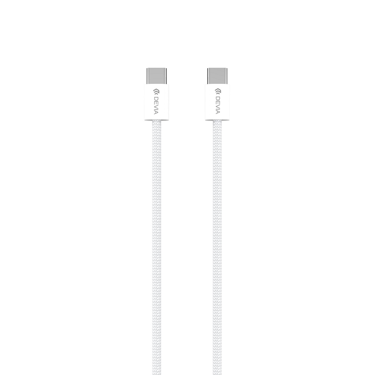 Devia kabel Smart PD USB-C - USB-C 1,0 m 60W 3A bia�y