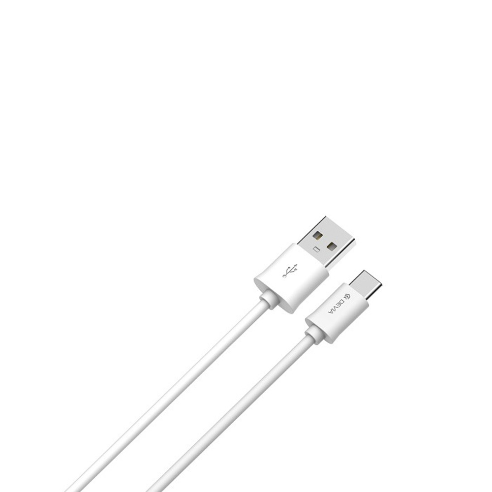 Devia kabel Smart typ-C bia�y 1m / 3
