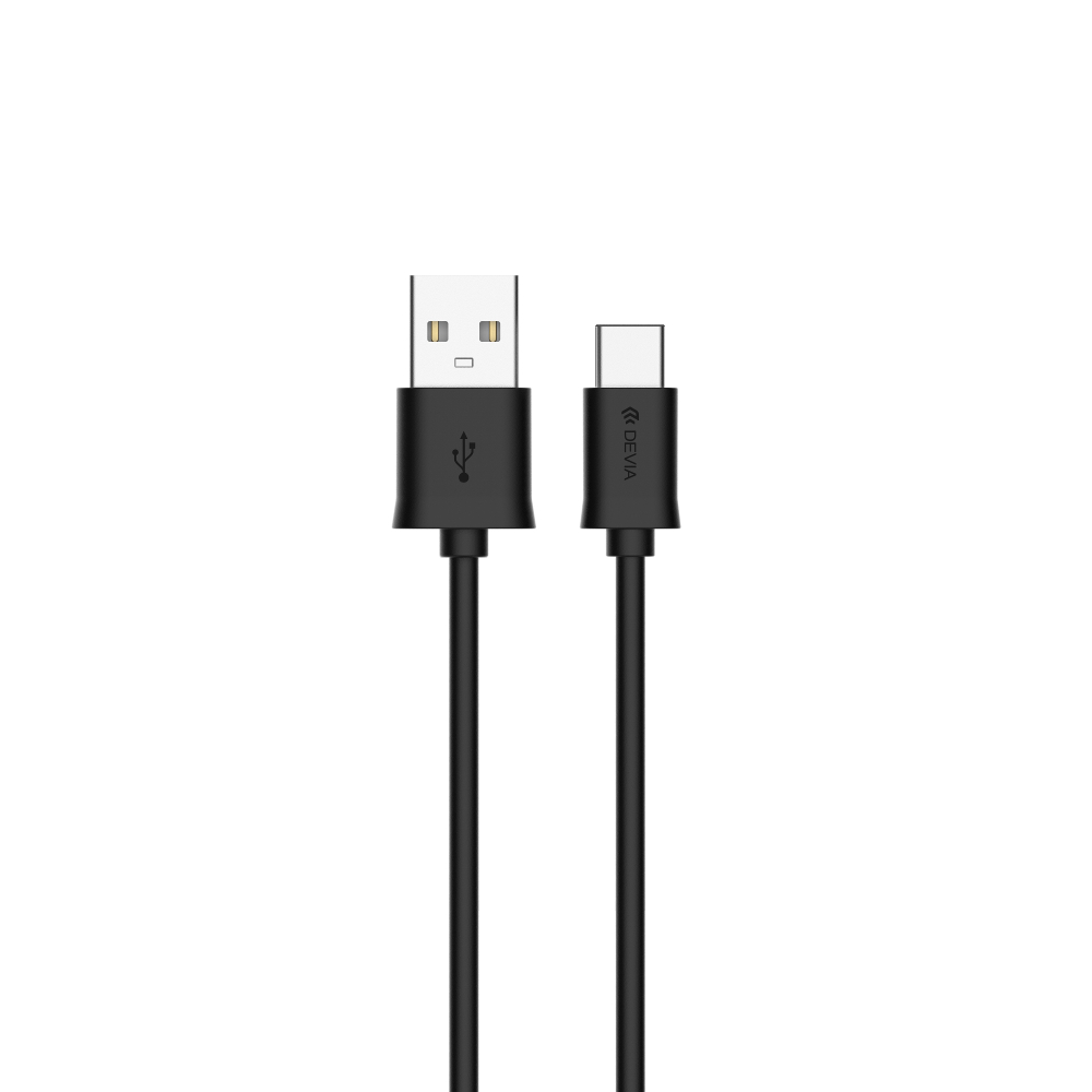 Devia kabel Smart typ-C czarny 1m
