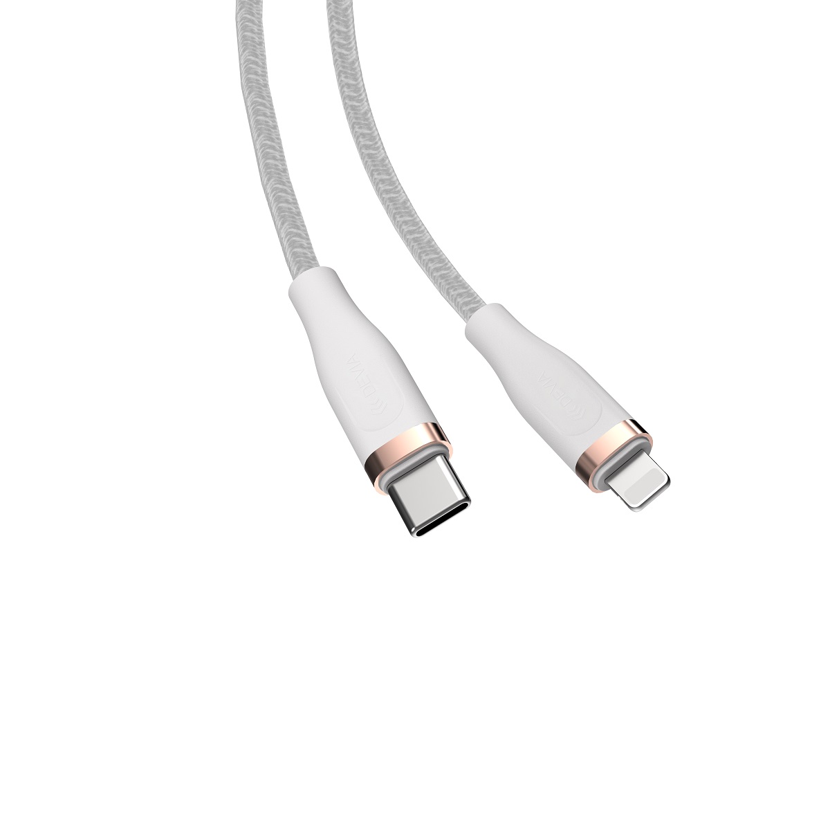 Devia kabel Star EC418 PD USB-C - Lightning 1,5 m 27W 3A bia�y / 2