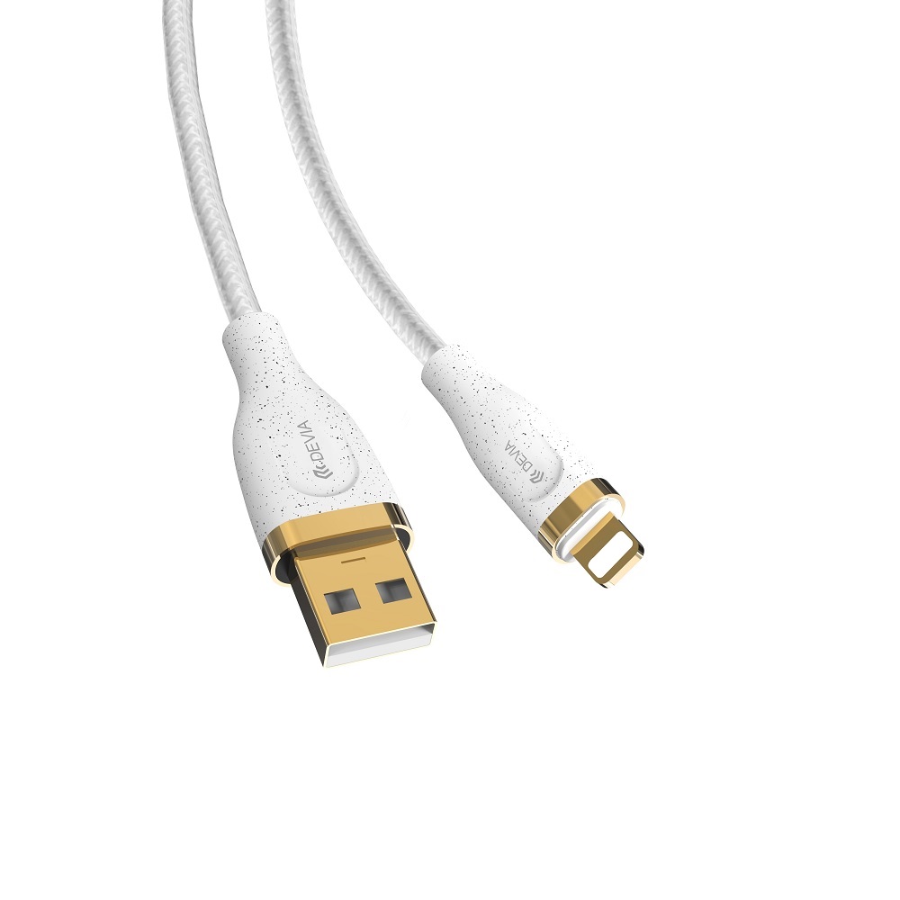 Devia kabel Star USB - Lightning 1,5 m 2,4A biay / 2