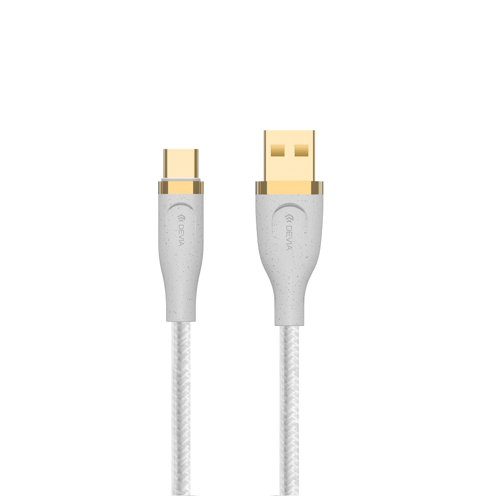 Devia kabel Star USB - USB-C 1,5 m 2,4A bia�y