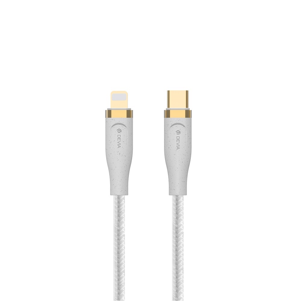 Devia kabel Star USB-C - Lightning 1,5 m 3A bia�y