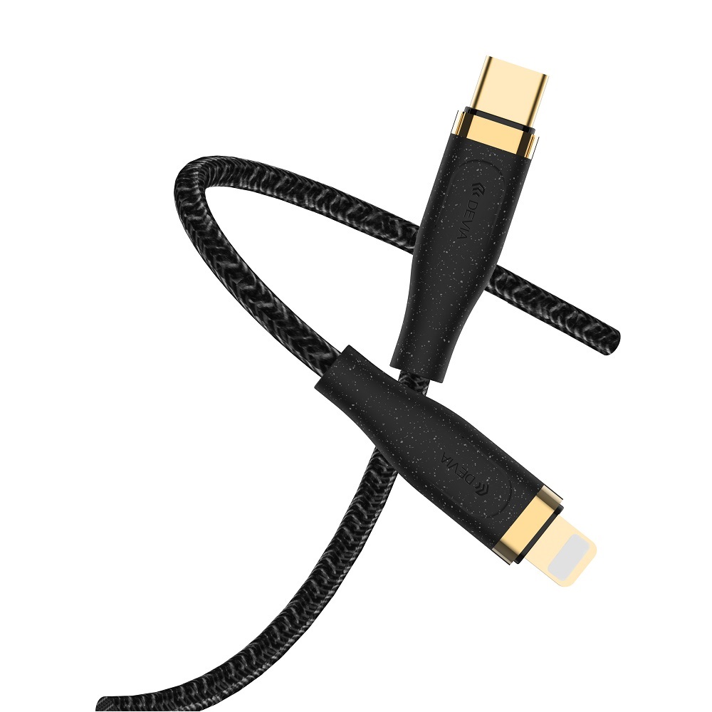 Devia kabel Star USB-C - Lightning 1,5 m 3A czarny / 3
