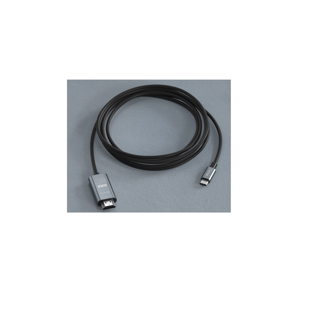 Devia kabel Storm EC084 USB-C - HDMI 4K 60 Hz 2,0 m czarny / 2