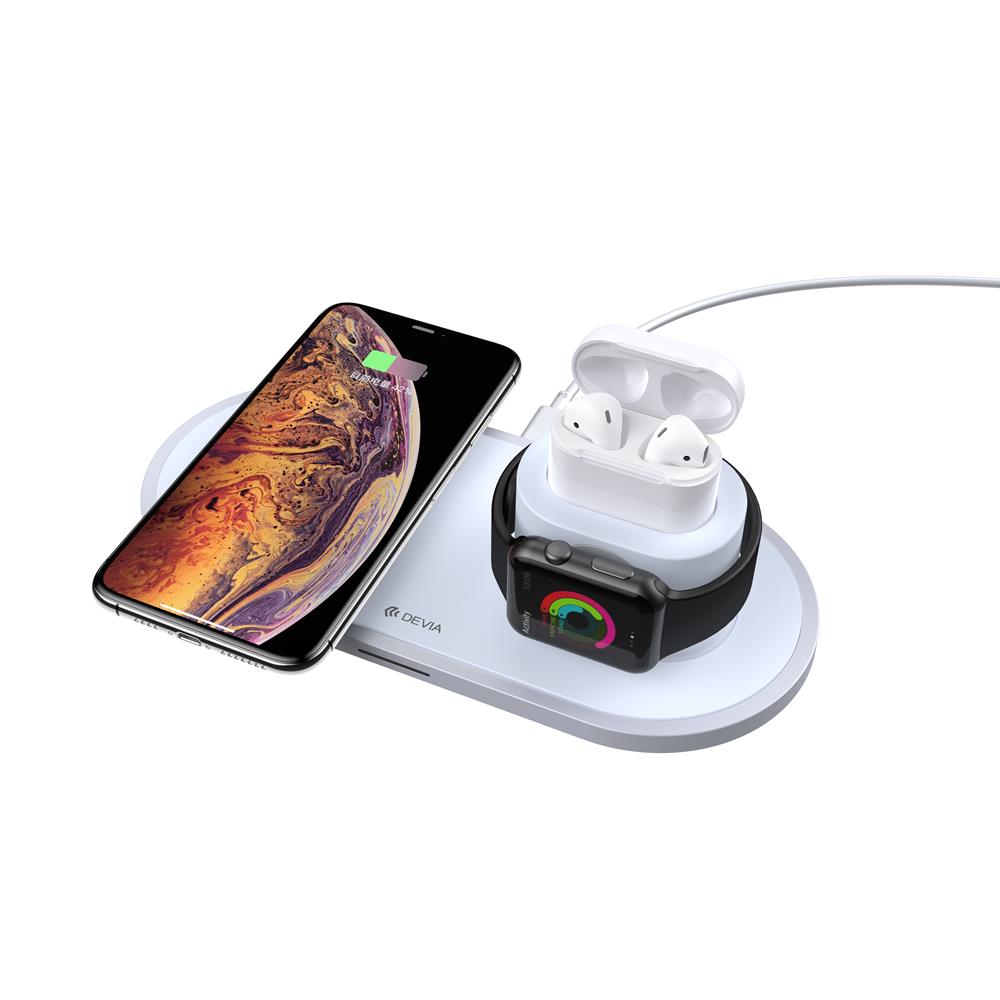 Devia �adowarka indukcyjna Smart 3w1 bia�a 18W / 2