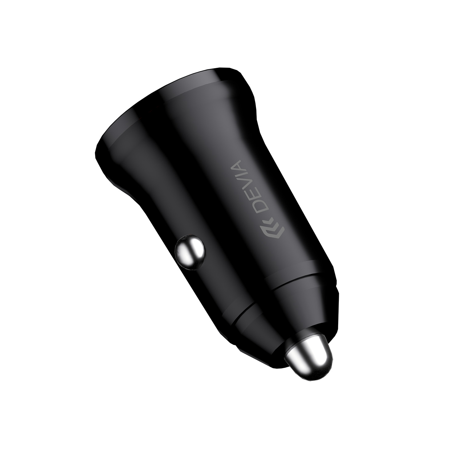 Devia �adowarka samochodowa Smart Mini PD QC 3.0 30W 1x USB 1x USB-C bia�a / 2