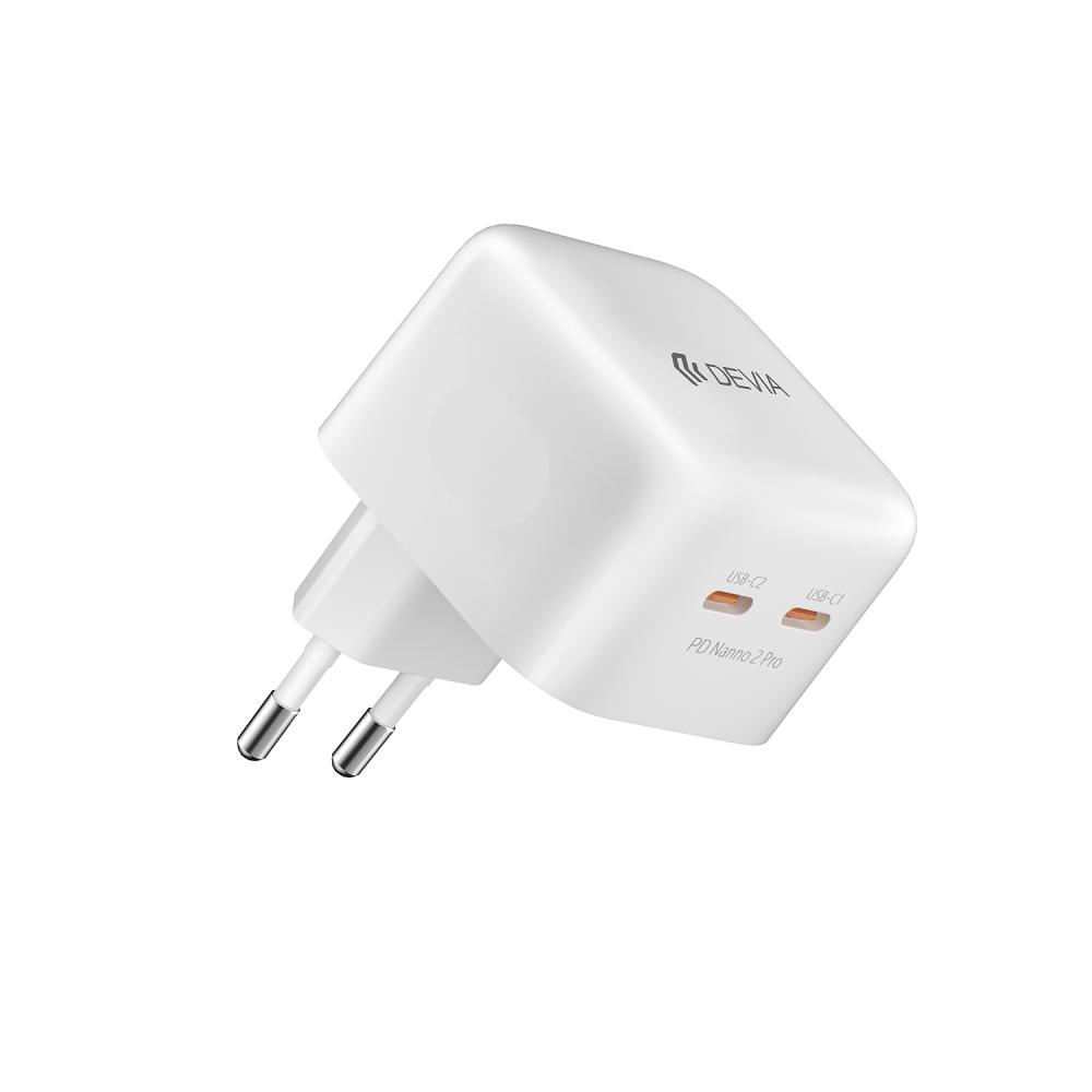Devia �adowarka sieciowa Extreme PD 45W 2x USB-C bia�a / 2