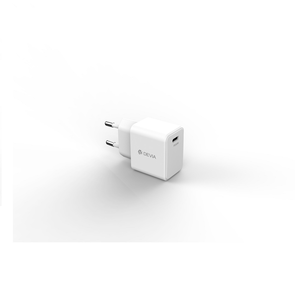 Devia �adowarka sieciowa GRS EA455 GaN PD 30W 1x USB-C bia�a / 2