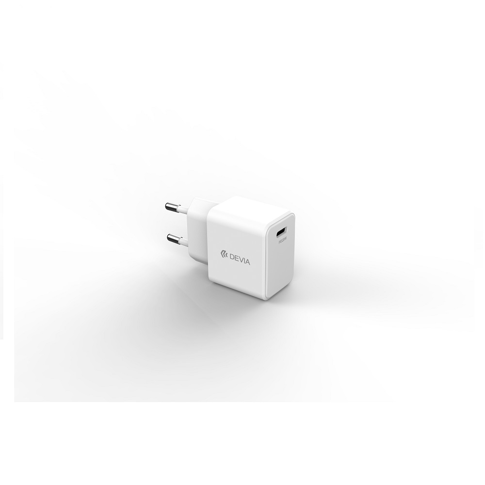 Devia �adowarka sieciowa GRS EA457 GaN PD 20W 1x USB-C bia�a