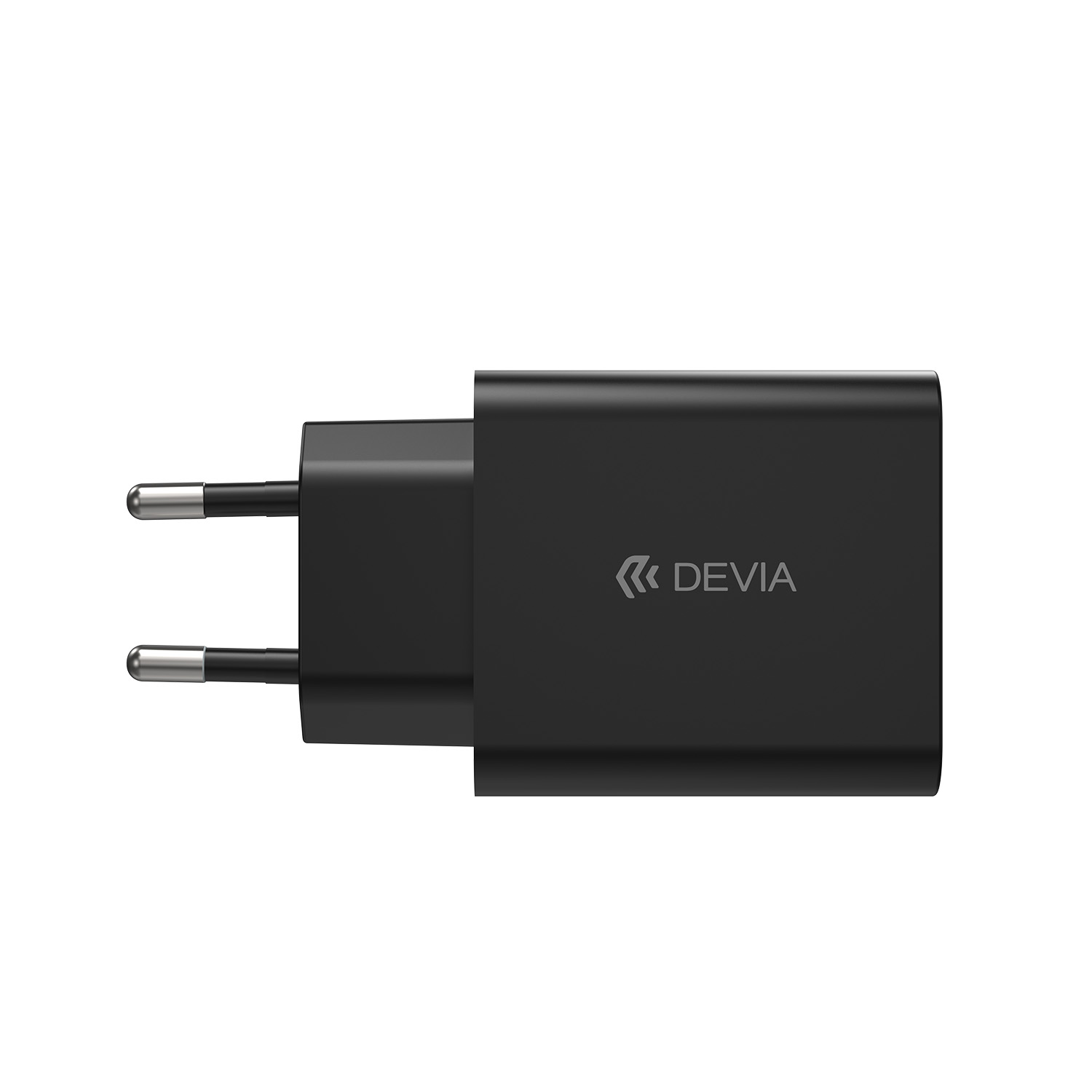 Devia �adowarka sieciowa Rocket PD 45W 1x USB-C bia�a + kabel USB-C - USB-C / 3