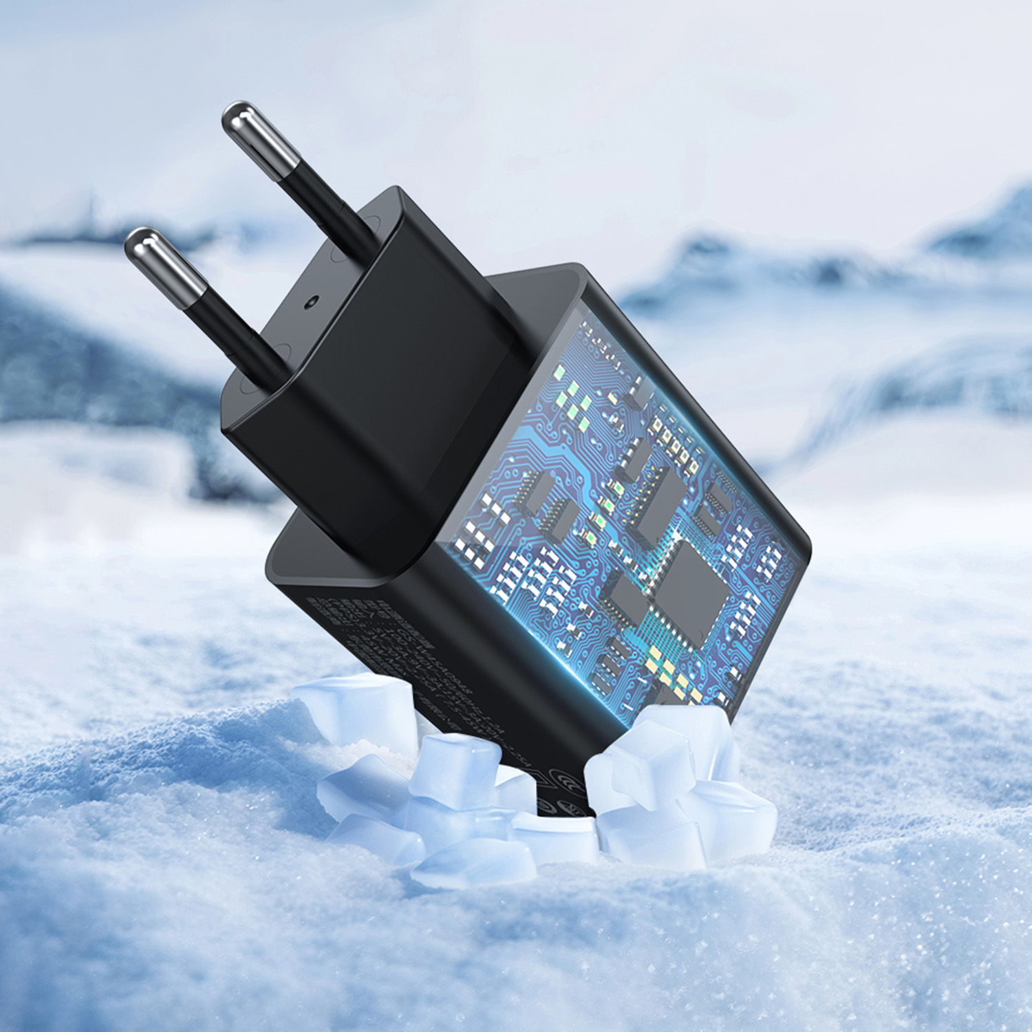 Devia �adowarka sieciowa Rocket PD 45W 1x USB-C czarna / 7