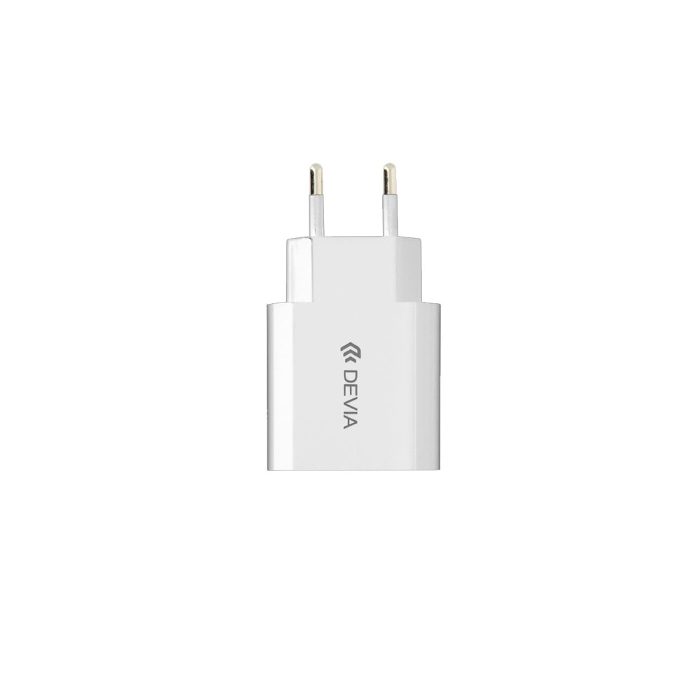 Devia �adowarka sieciowa Smart 1USB 2.1A bia�a