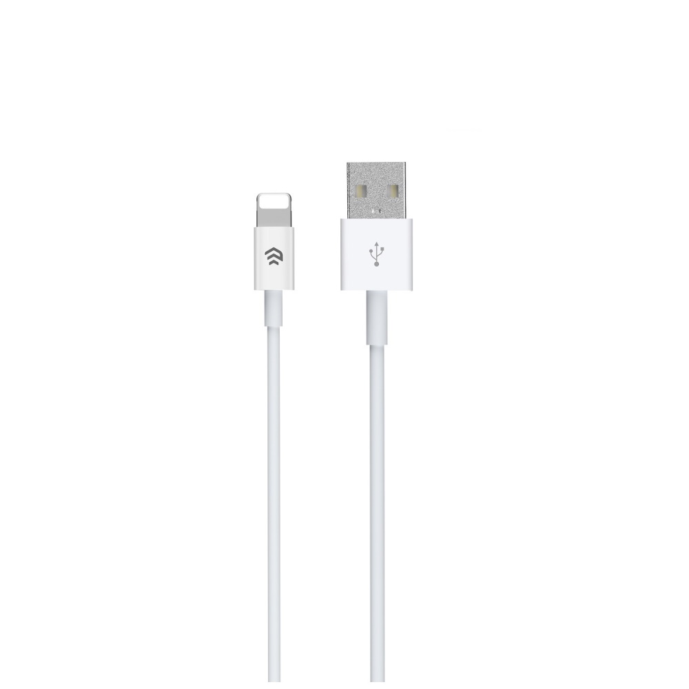 Devia �adowarka sieciowa Smart 1x USB 2,1A bia�a + kabel Lightning / 7