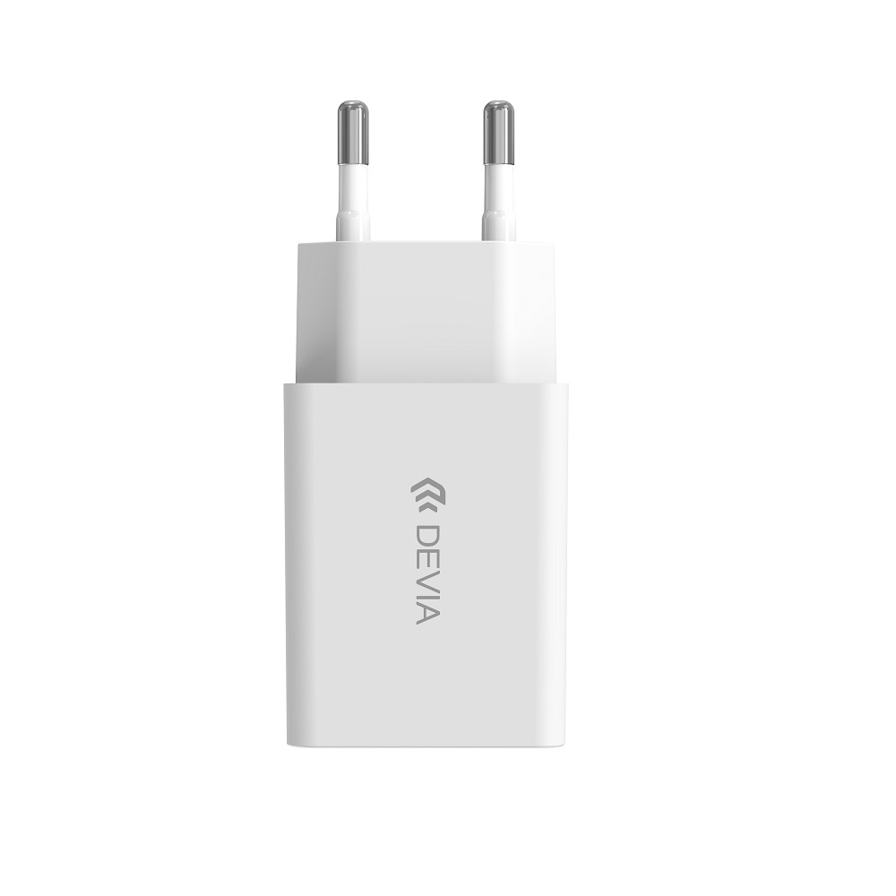 Devia �adowarka sieciowa Smart 1x USB 2A bia�a / 3