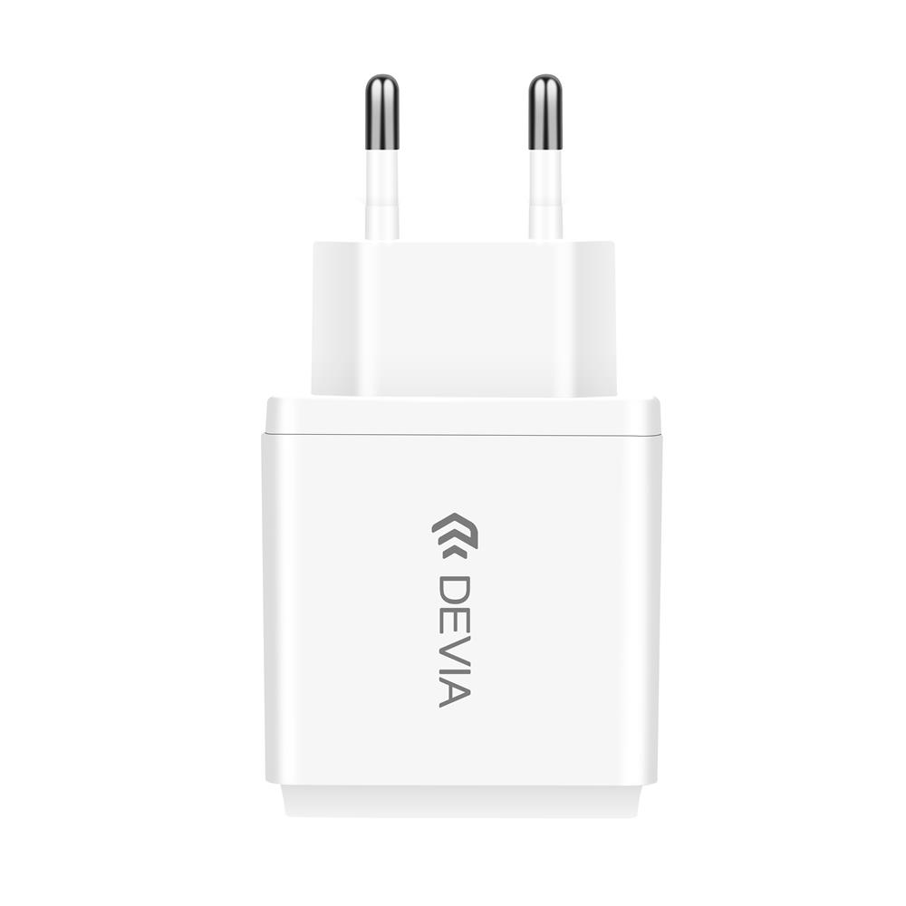 Devia �adowarka sieciowa Smart 3USB 3,1A bia�a / 2