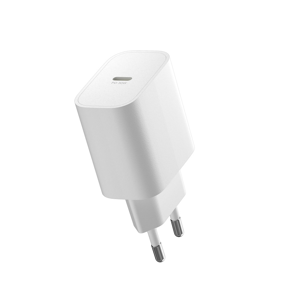 Devia �adowarka sieciowa Smart GaN PD 30W 1x USB-C bia�a / 3