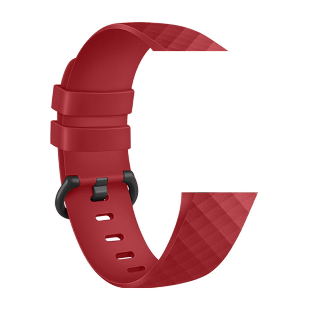 Devia pasek Deluxe Sport do Fitbit Charge 3 / Charge 4 red L