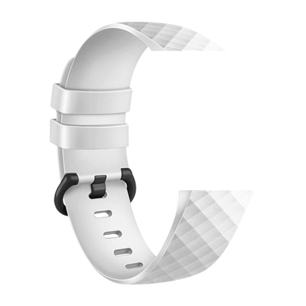Devia pasek Deluxe Sport do Fitbit Charge 3 / Charge 4 white L