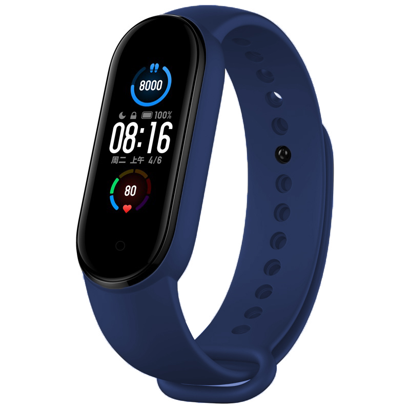 Devia pasek Deluxe Sport do Xiaomi Mi Band 5 dark blue