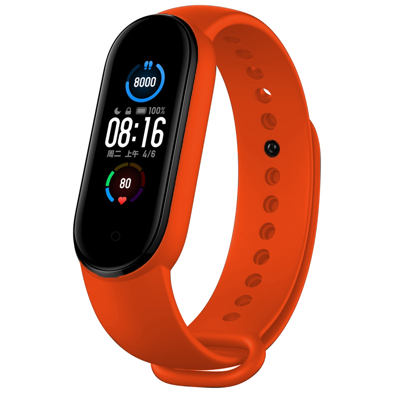 Devia pasek Deluxe Sport do Xiaomi Mi Band 5 orange