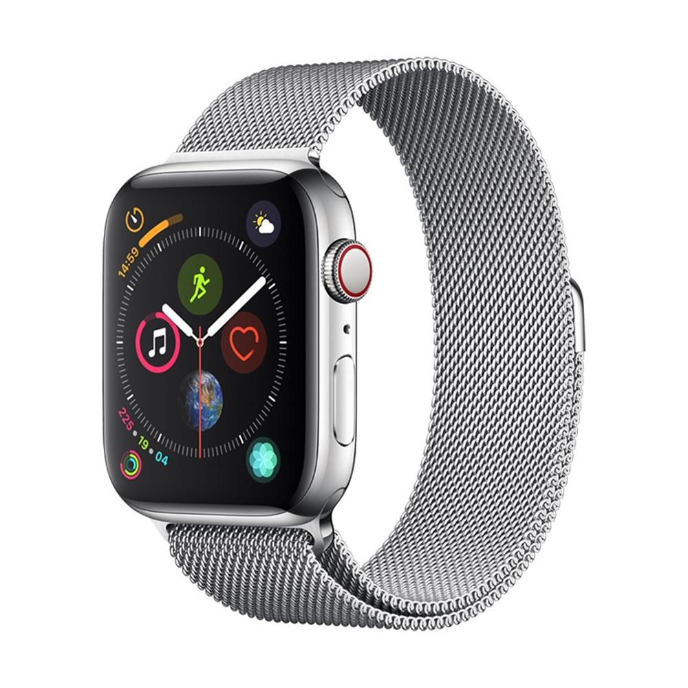 Devia pasek Elegant Milanese do Apple Watch 44mm/ 42mm silver