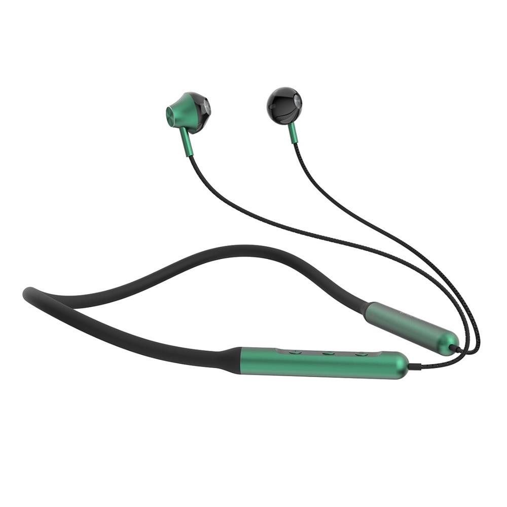 Devia suchawki Bluetooth Smart 702 douszne czarno-zielone / 4