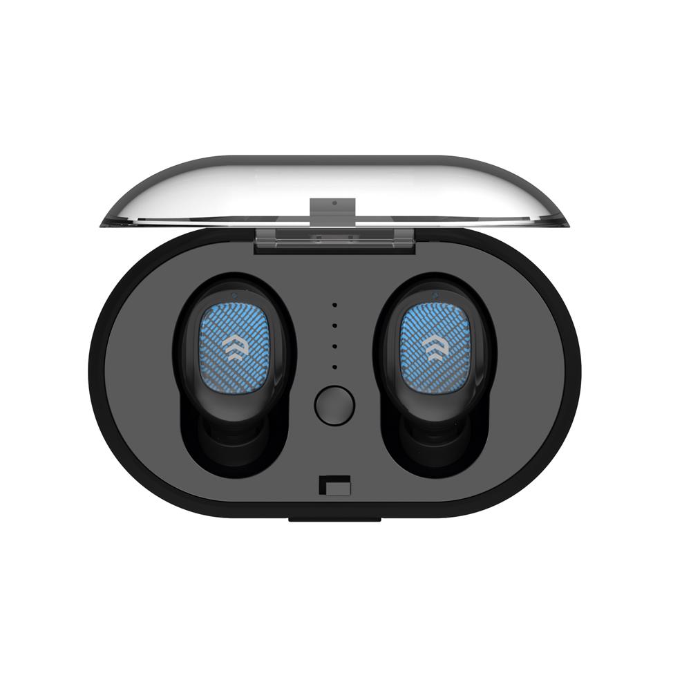 Devia s�uchawki Bluetooth TWS Joypods BT5.0 czarne V2 / 2