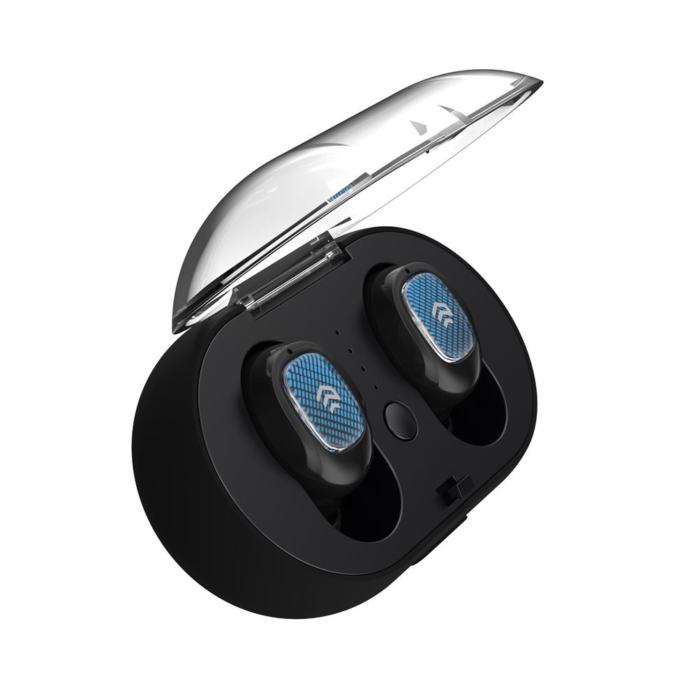Devia s�uchawki Bluetooth TWS Joypods BT5.0 czarne V2 / 3