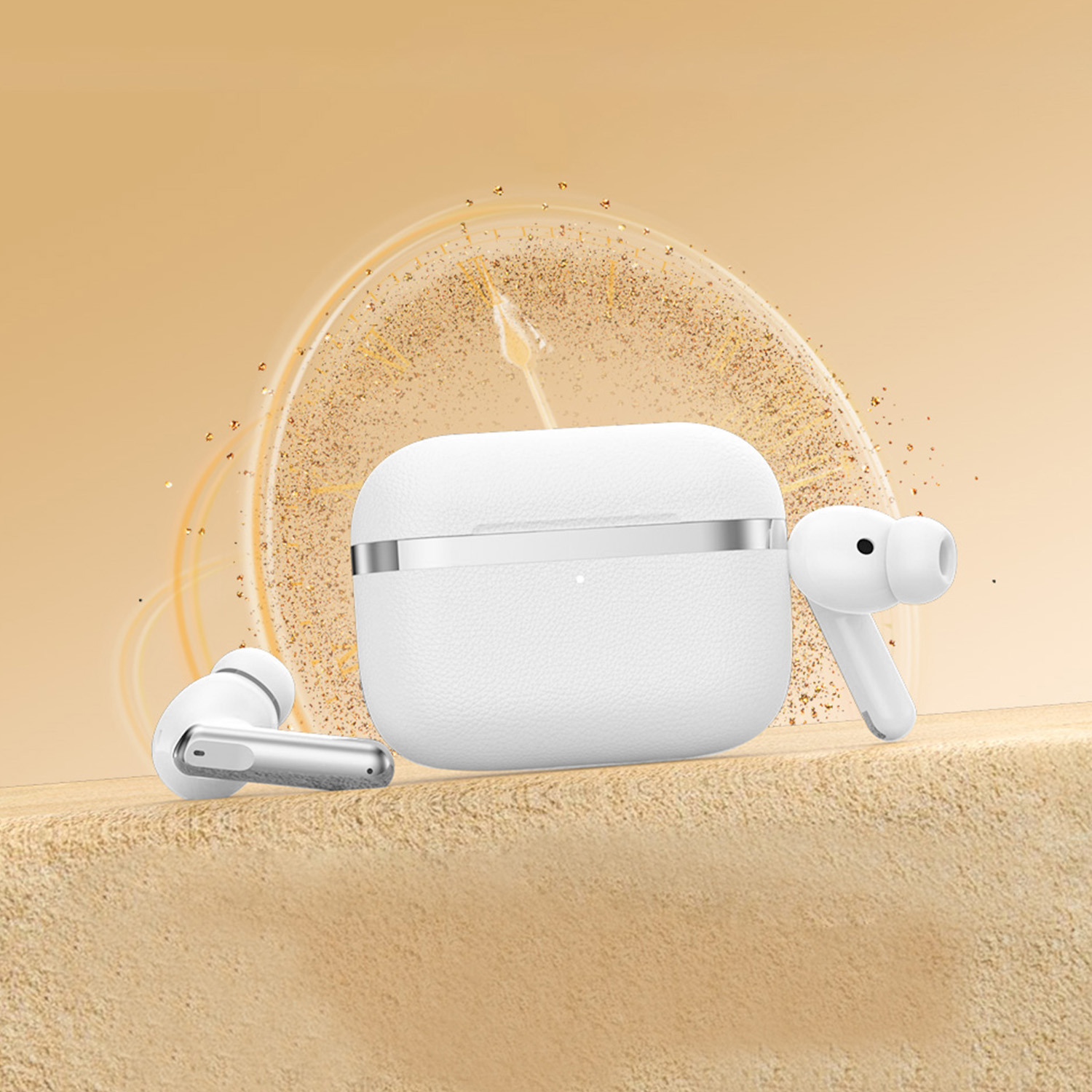 Devia s�uchawki Bluetooth TWS Ultra1 bia�e z ANC / 3