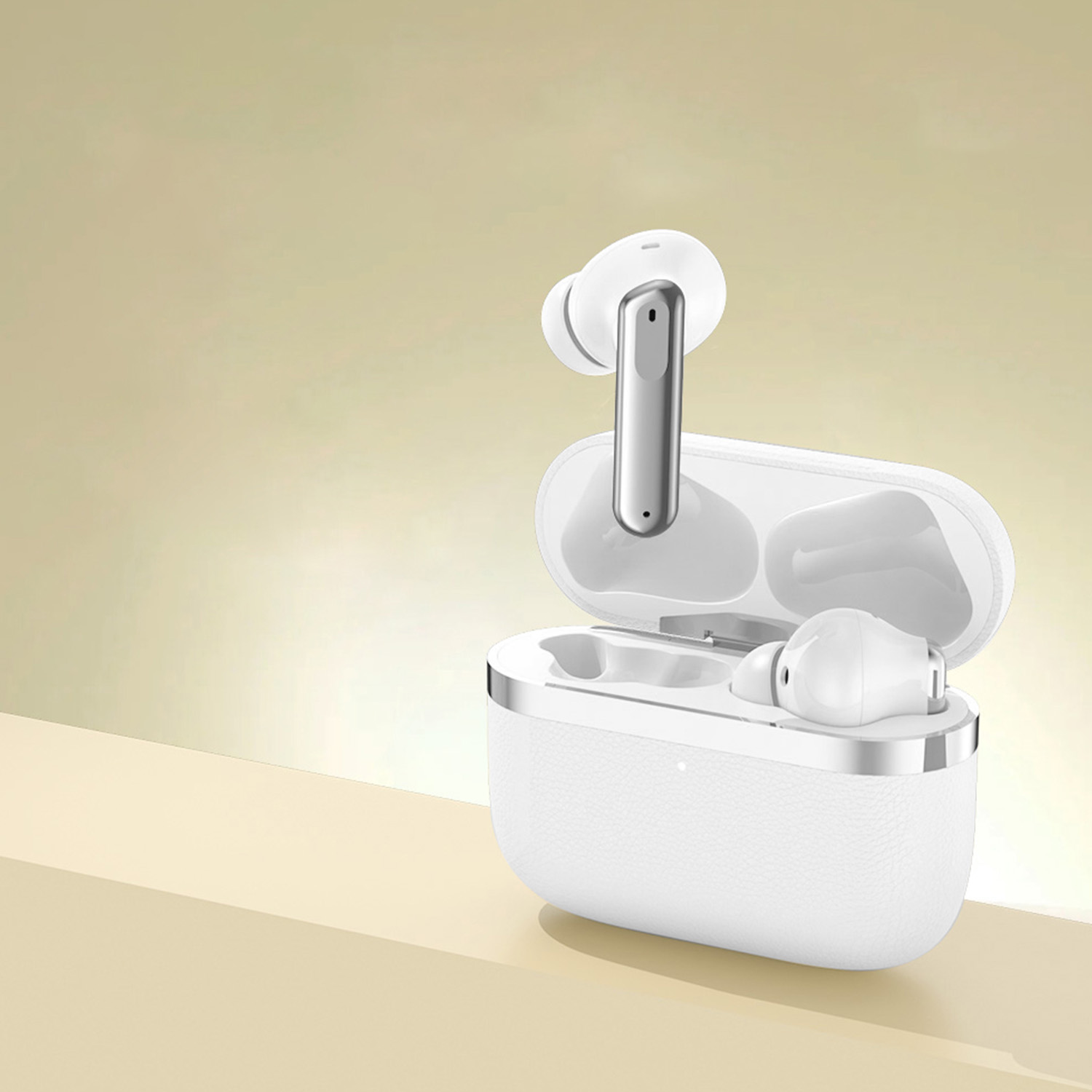 Devia s�uchawki Bluetooth TWS Ultra1 bia�e z ANC / 4