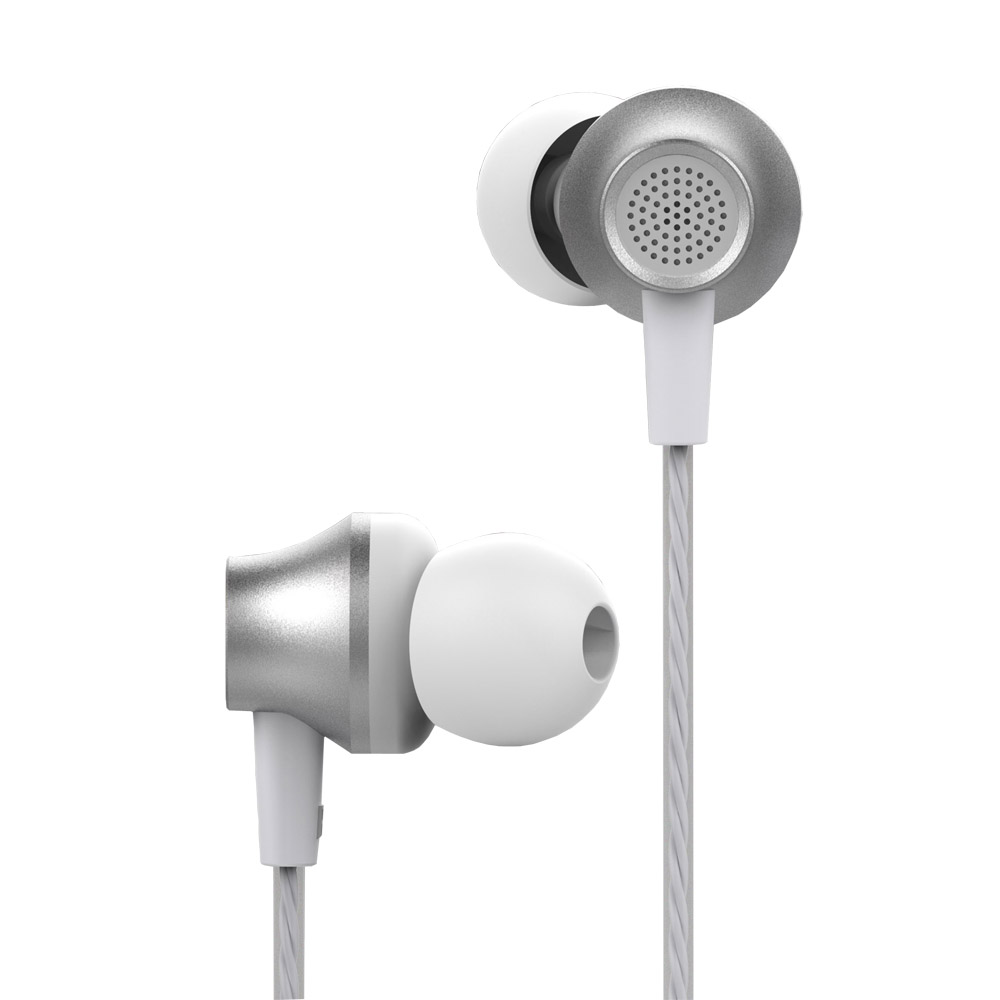 Devia s�uchawki przewodowe Metal srebrne