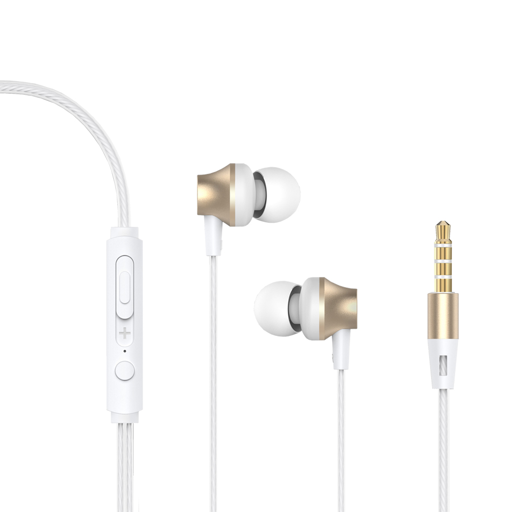 Devia s�uchawki przewodowe Metal z�ote / 2