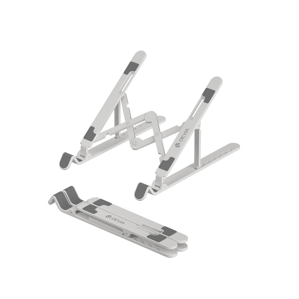 Devia uchwyt podstawka EL159 do laptopa tableta sk�adana z regulacj� bia�a / 2