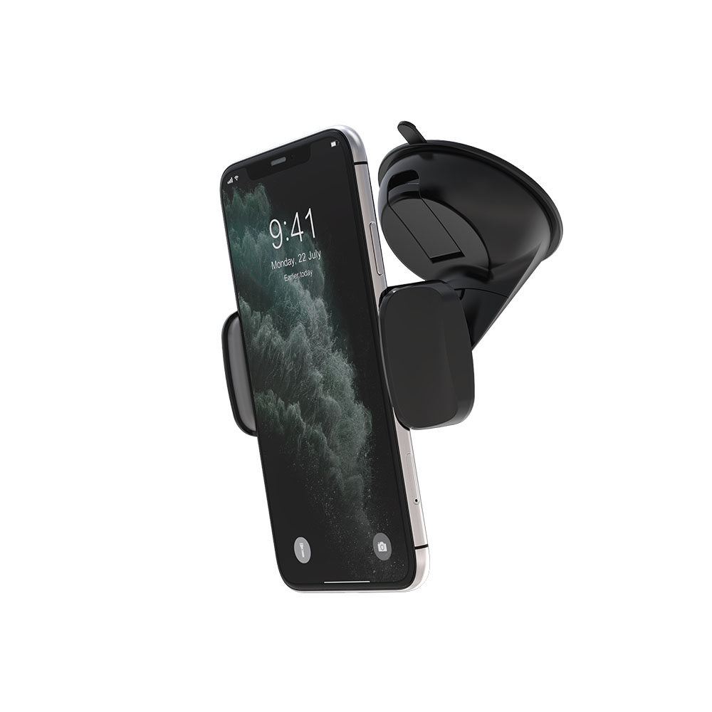 Devia uchwyt samochodowy ES049 czarny z przyzssawk� / 2