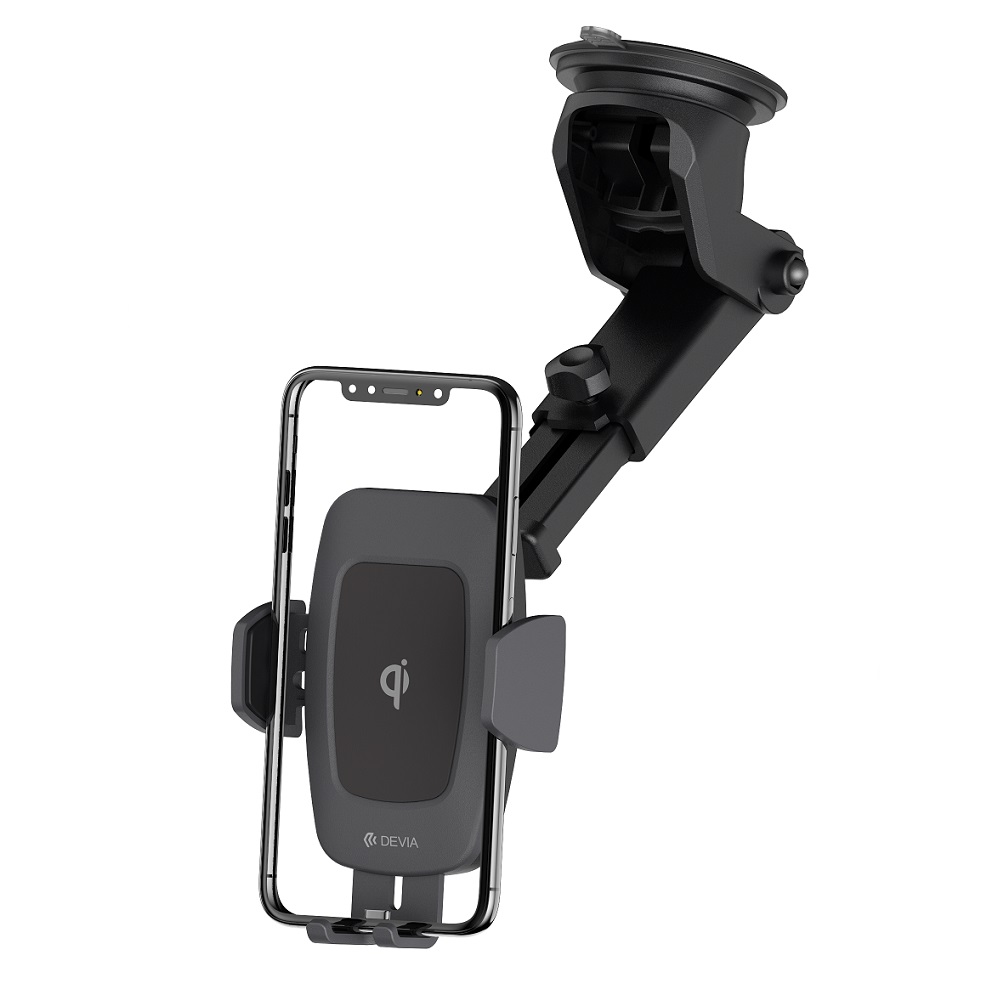 Devia uchwyt samochodowy Navigation z �adowaniem indukcyjnym czarny 10W / 5