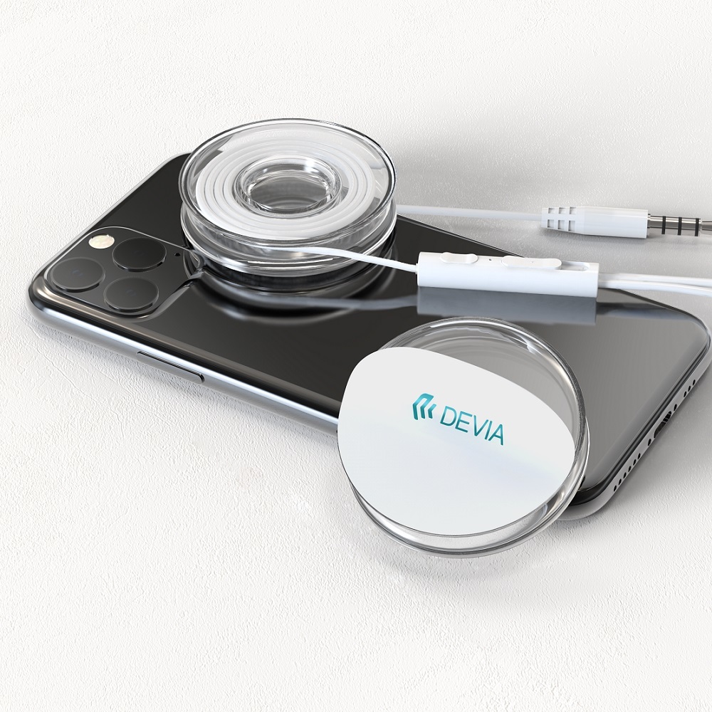 Devia uchwyt uniwersalny Magic sticker prze�roczysty / 6