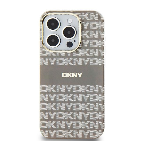 DKNY nak�adka be�owa HC Magsafe pc tpu repeat texture pattern w stripe Apple iPhone 15