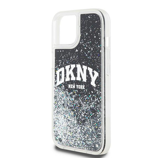 DKNY nak�adka czarny Apple iPhone 15 Plus / 6