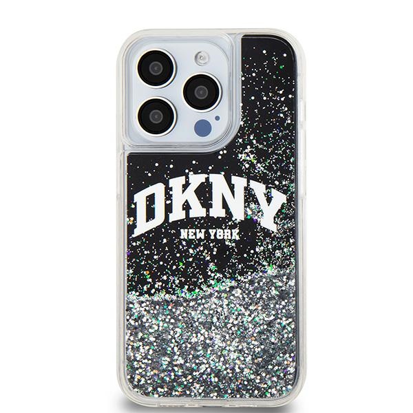 DKNY nakadka czarny Apple iPhone 15 Pro / 3