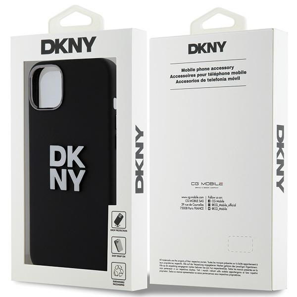 DKNY nak�adka czarny Apple iPhone 15 Plus / 7