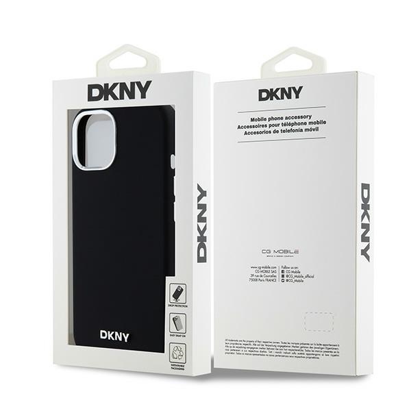 DKNY nak�adka czarny Apple iPhone 15 Plus / 8