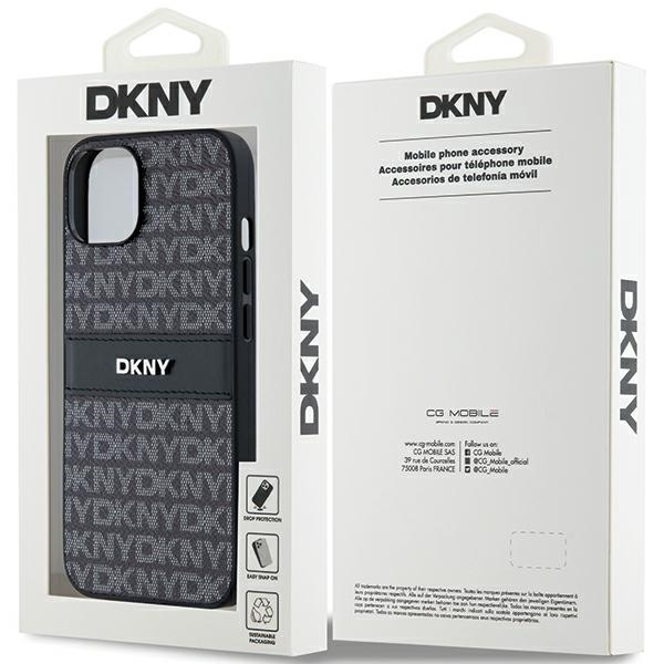 DKNY nak�adka czarny Apple iPhone 15 / 8