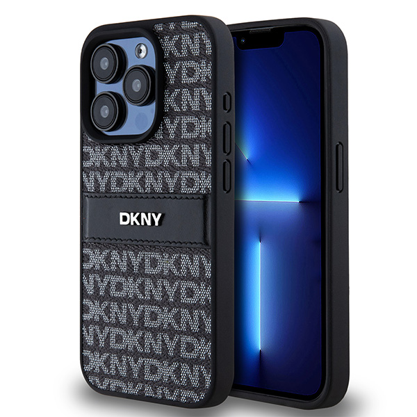 DKNY nak�adka czarny Apple iPhone 15 Pro