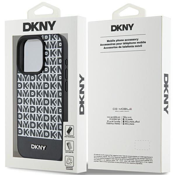 DKNY nak�adka czarny Apple iPhone 15 Pro / 8