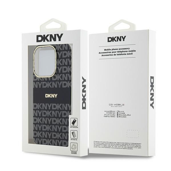 DKNY nak�adka czarny Apple iPhone 15 / 8