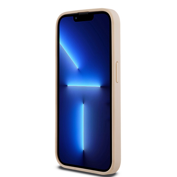 DKNY nak�adka r�owa HC PU repeat texture pattern w tonal stripe Apple iPhone 15 Pro / 5