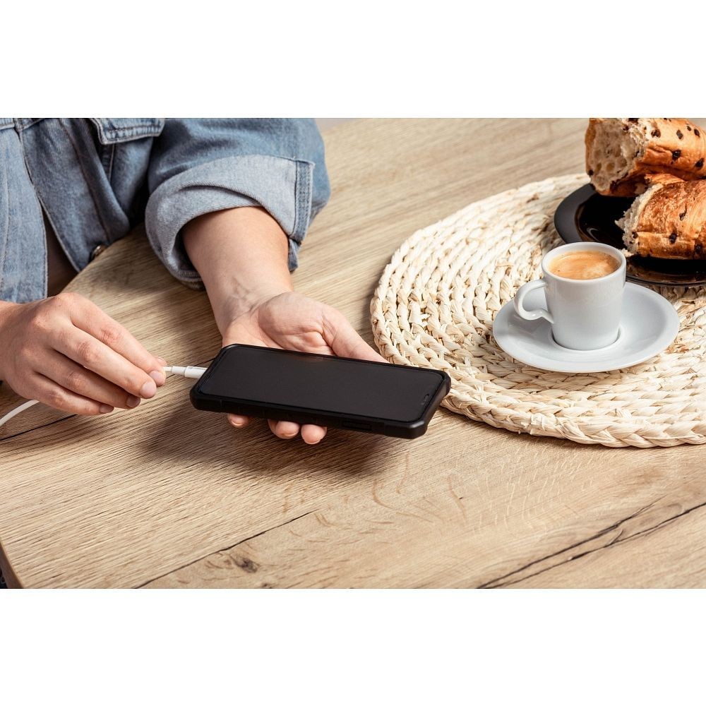 Długi kabel do ładowarki FORCELL USB-C 60W 2m biały Samsung Galaxy S18E / 4 Długi kabel do ładowarki FORCELL USB-C 60W 2m biały Samsung Galaxy S18E / 4