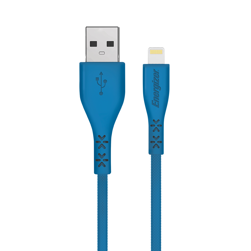 Energizer Hardcase Kabel 8-pin 1,2m niebieski Lifetime Tinbox