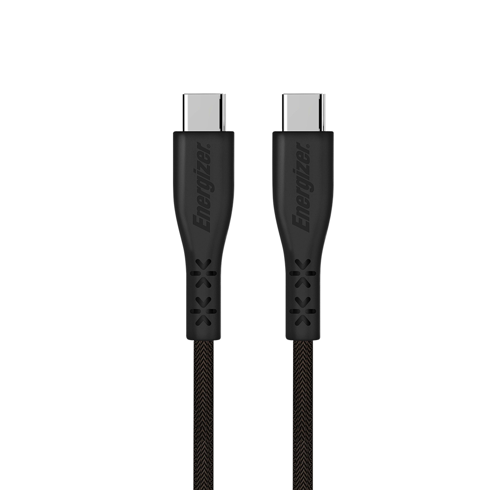 Energizer Hardcase Kabel typ-C/typ-C 1,2m czarny Lifetime Tinbox